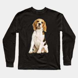 Beagle Dog, Love Beagle Dogs Long Sleeve T-Shirt